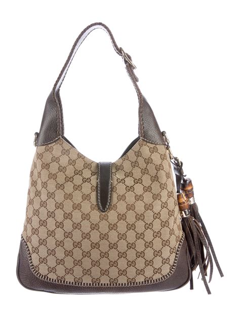 gucci jackie hobo handbags|Gucci jackie bag street style.